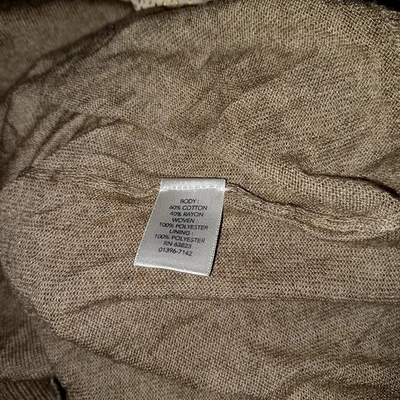 CJ Banks sweater with tiered attached tank - Picture 13 of 13